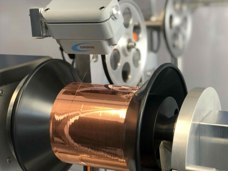 spooling machine for wire copper