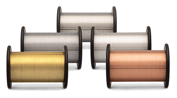 fine wire, paladium, stainless steel, copper